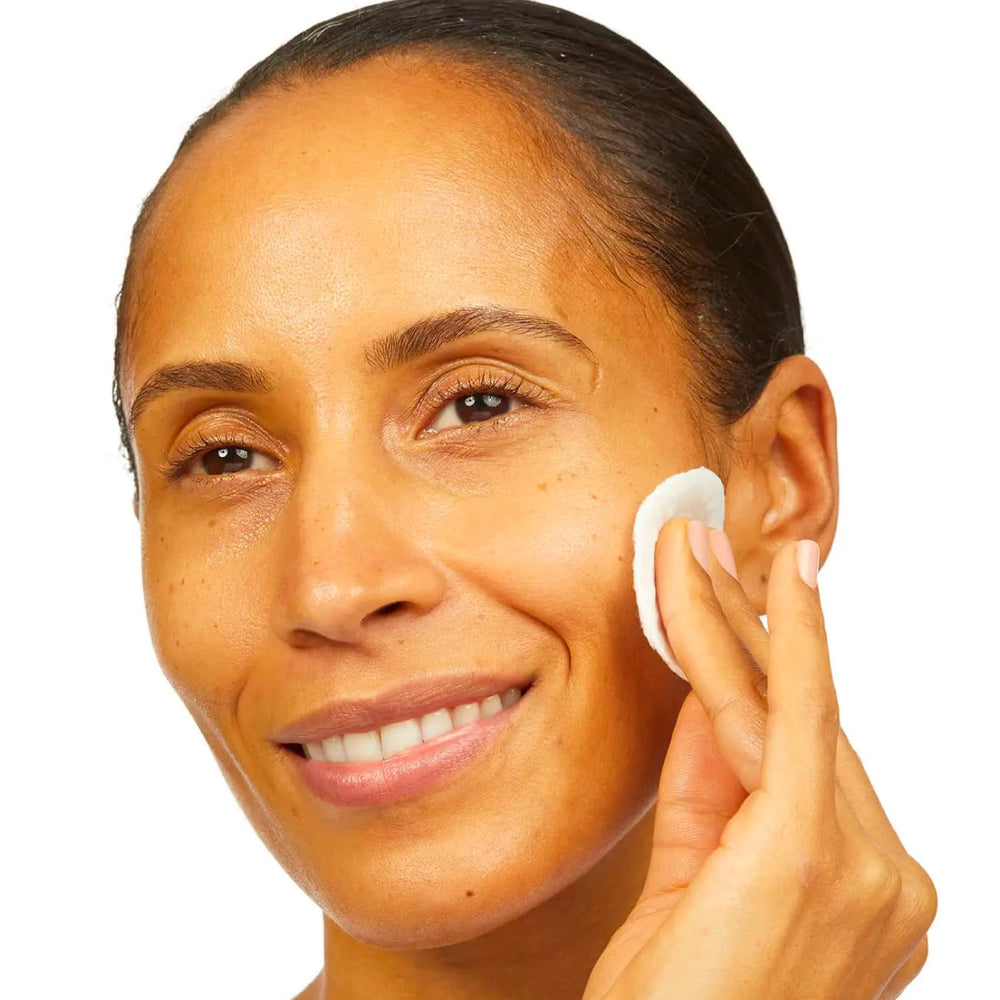 No7 fruit extracts display highlighting natural AHA exfoliant