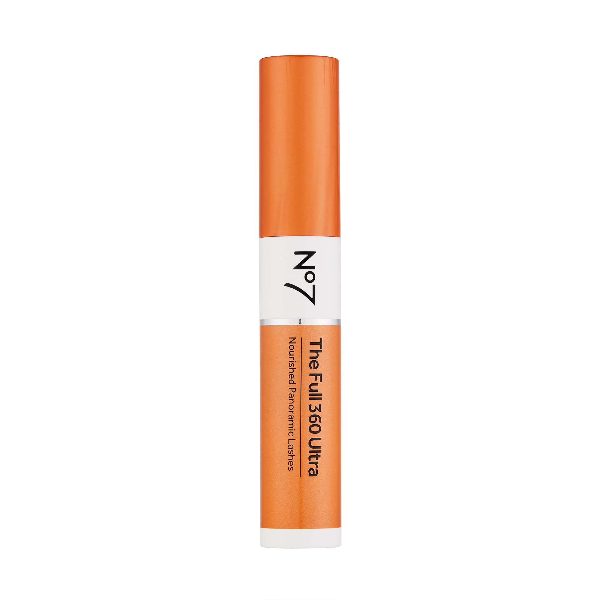 No7 front tube image showing packaging and bold black color benefit