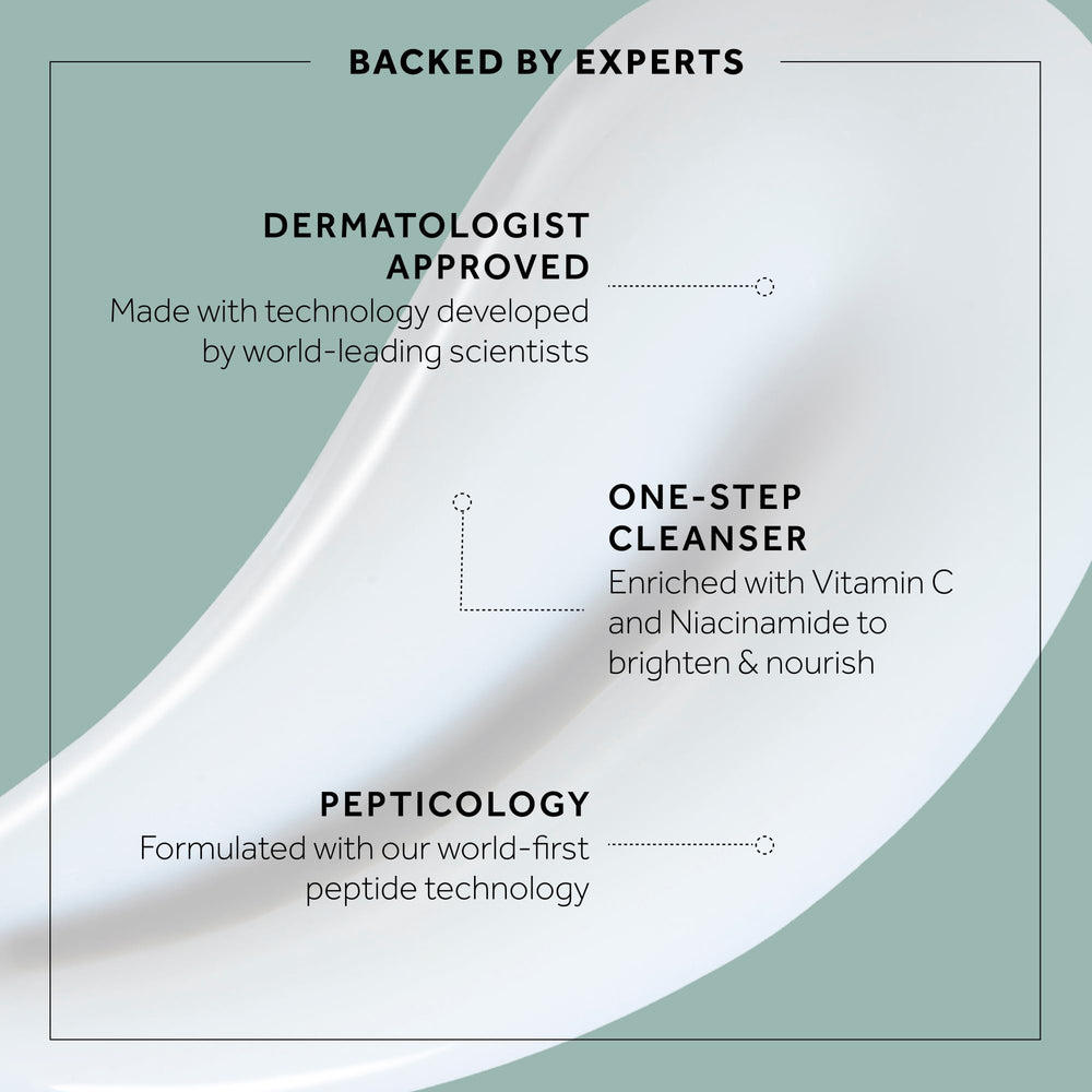 No7 Future Renew routine setup on bathroom shelf with cleanser