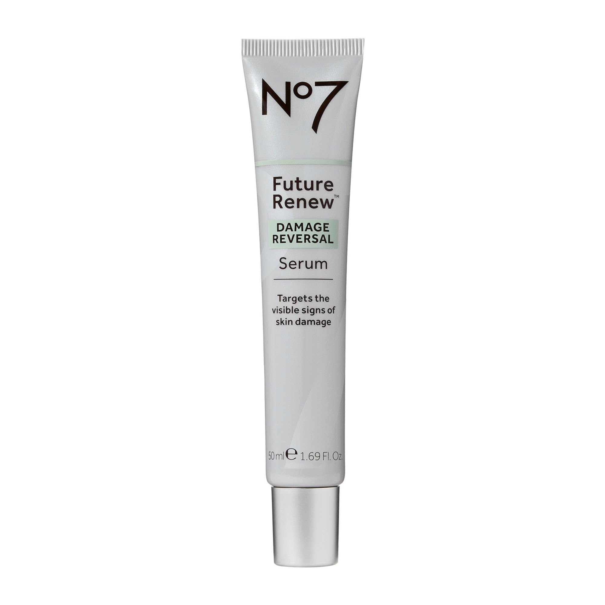 No7 front packaging showing bottle and box for clear product identification and trust