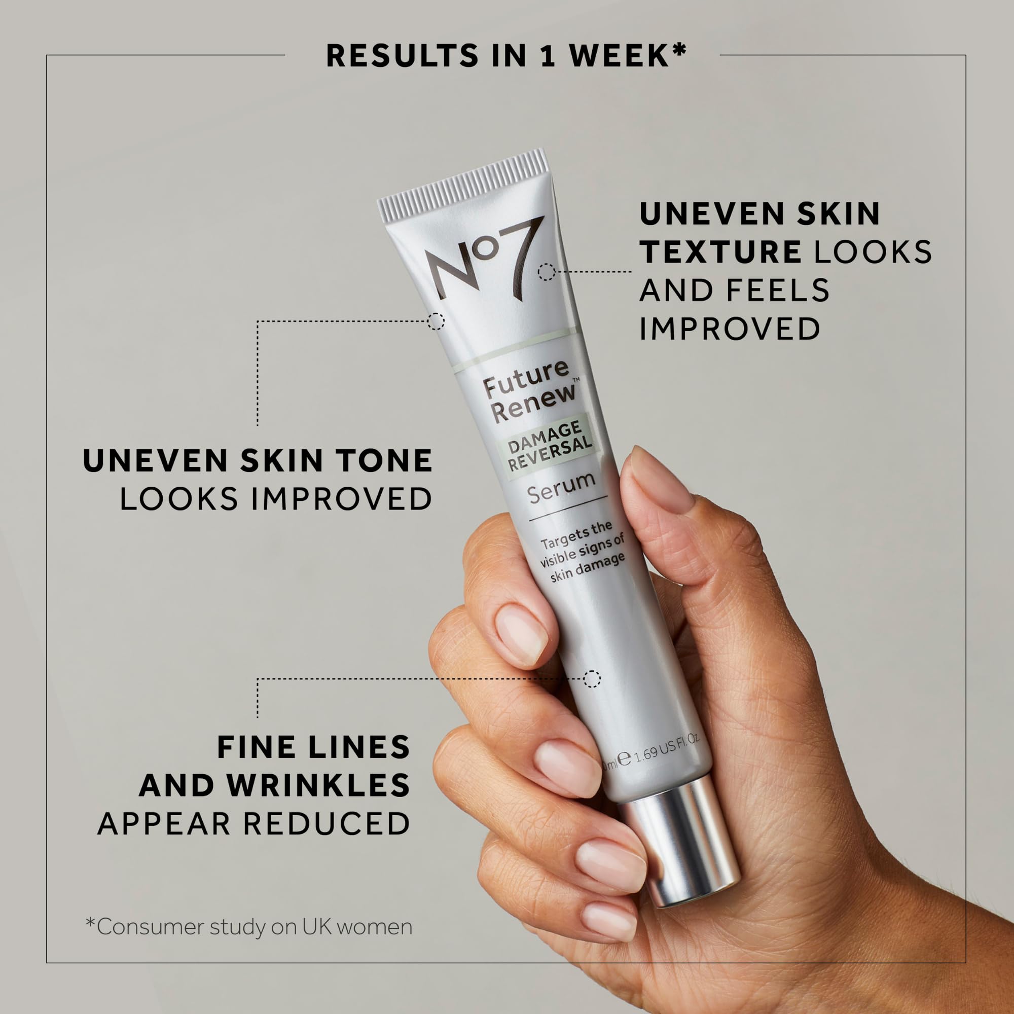 No7 Future Renew Night Cream showing rich hydration for nighttime care