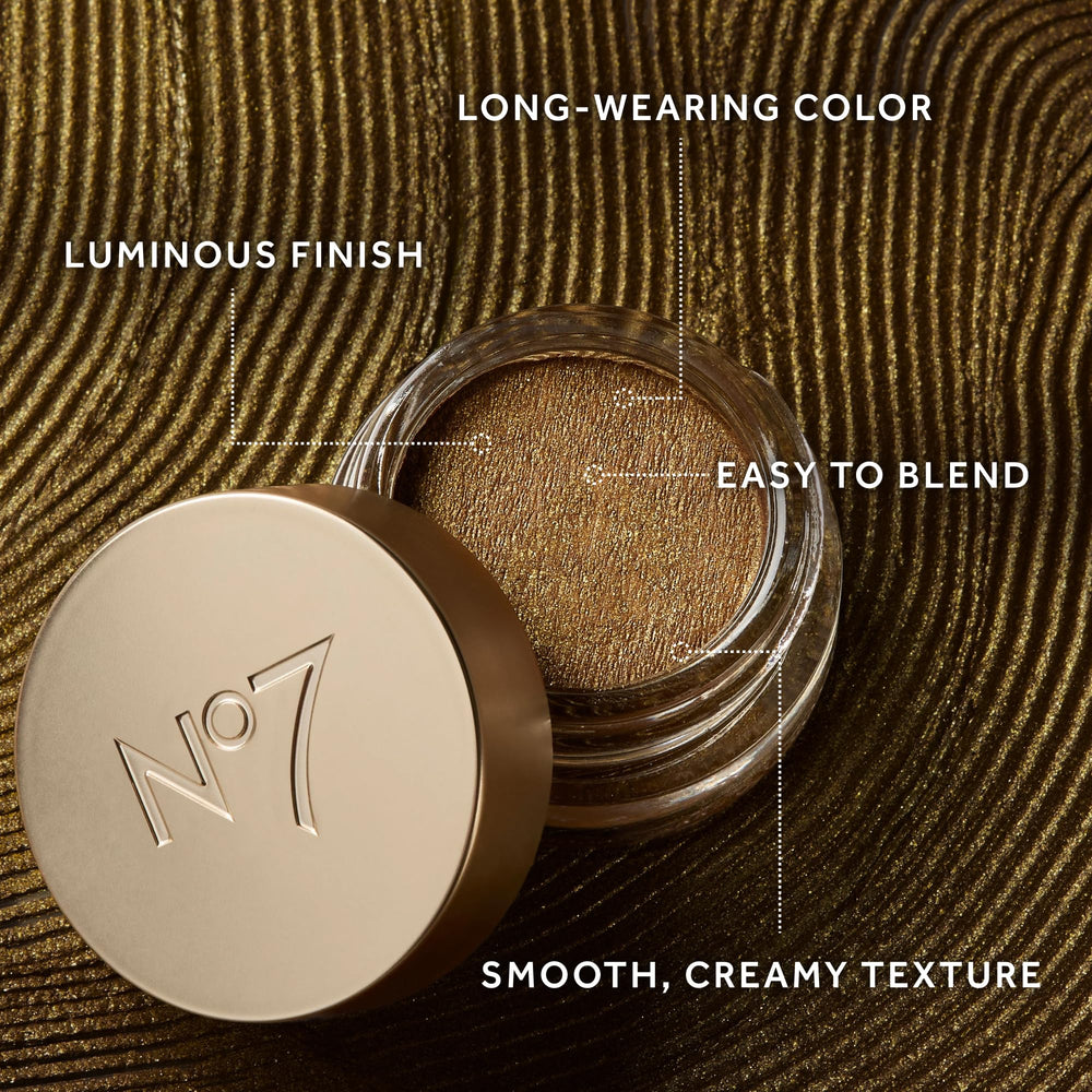 No7 used as cream liner along lashes for defined, long-wear look
