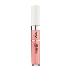 No7 front packaging showing Pink Slip shade and glossy finish benefit
