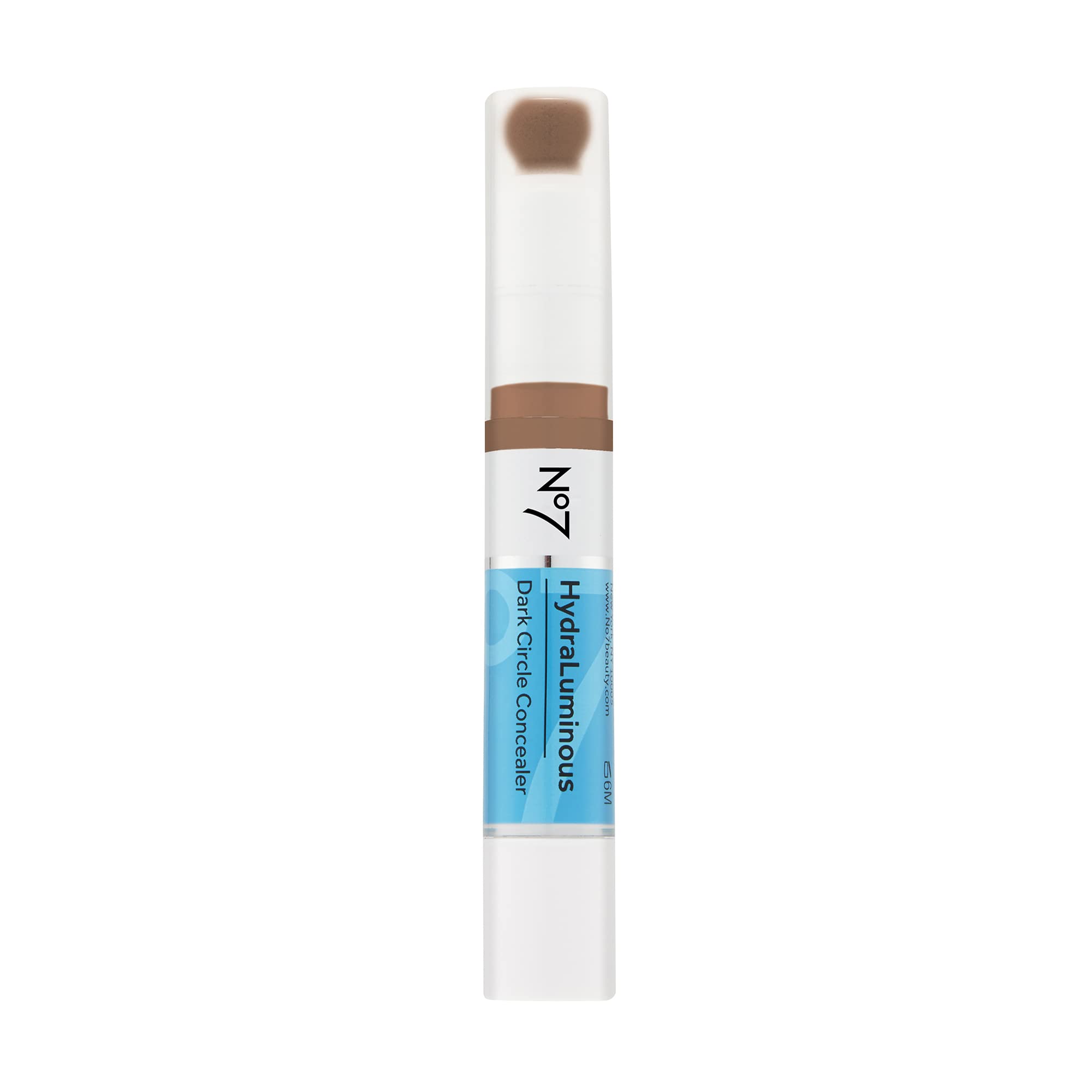 No7 front packaging showing product branding and shade, quick identification benefit
