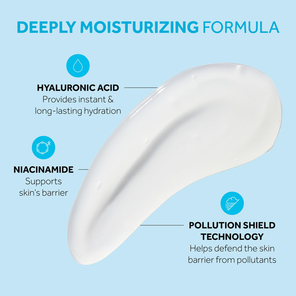 No7 Hydraluminous morning routine scene emphasizes 3-in-1 hydration.
