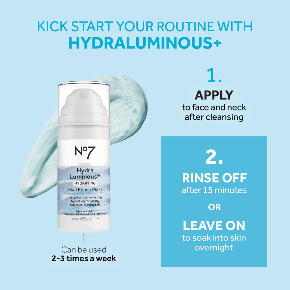 No7 jar on bathroom counter at night suggesting overnight replenishment routine