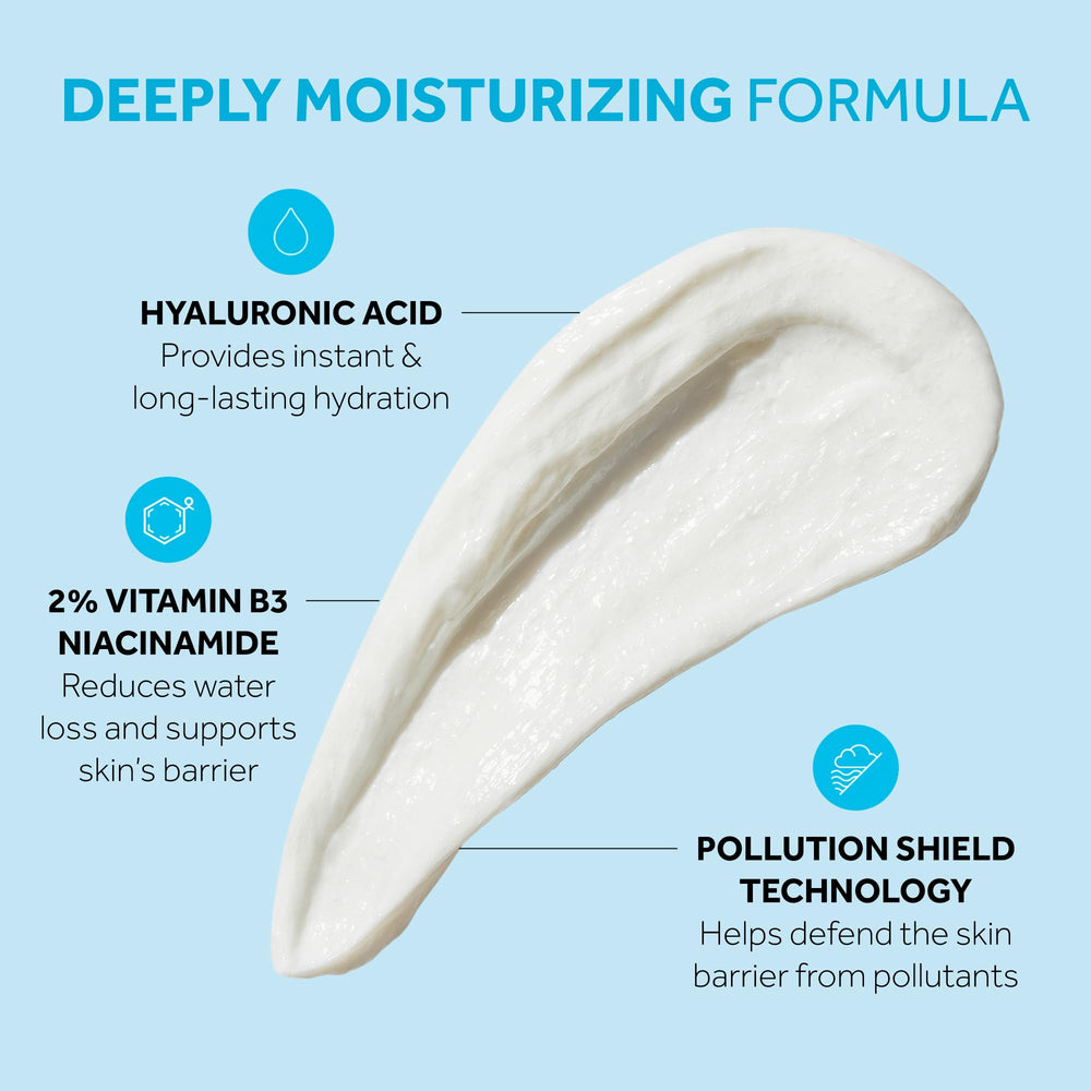 No7 HydraLuminous pollution shield graphic suggests defense against pollutants for radiant skin