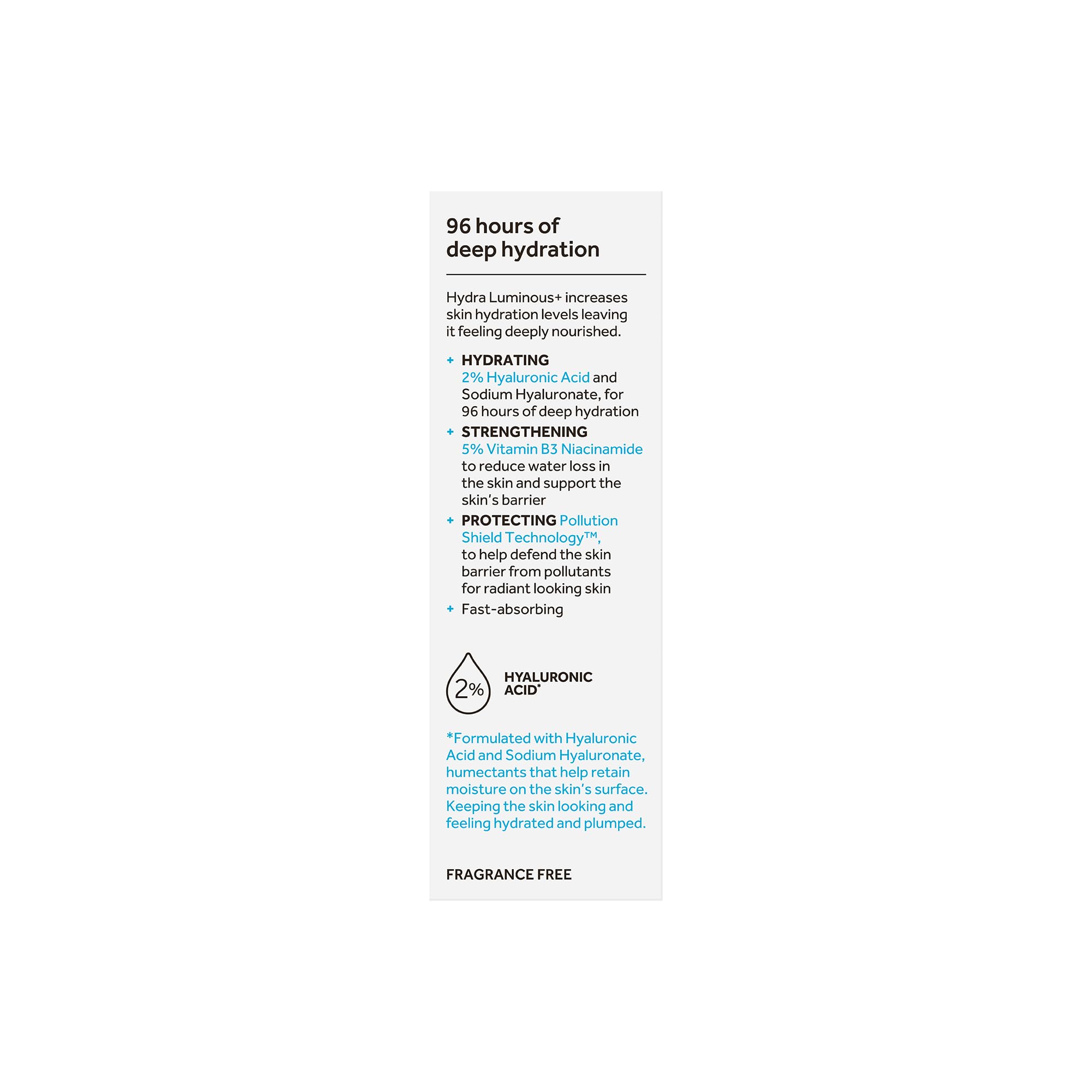 No7 HydraLuminous Pollution Shield image hints at pollutant defense