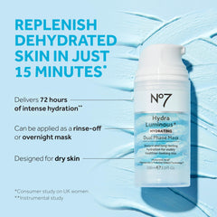 No7 close-up of lightweight serum layer highlighting fast-absorbing hydration benefit