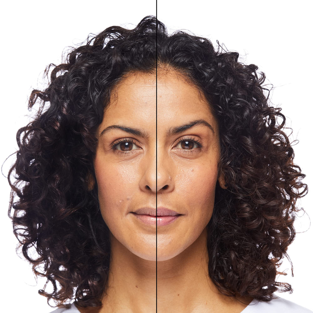 No7 texture swatch on skin highlighting glossy finish and visible moisture boost