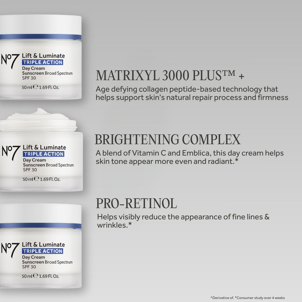 No7 jar open with cream visible demonstrating product consistency and quantity