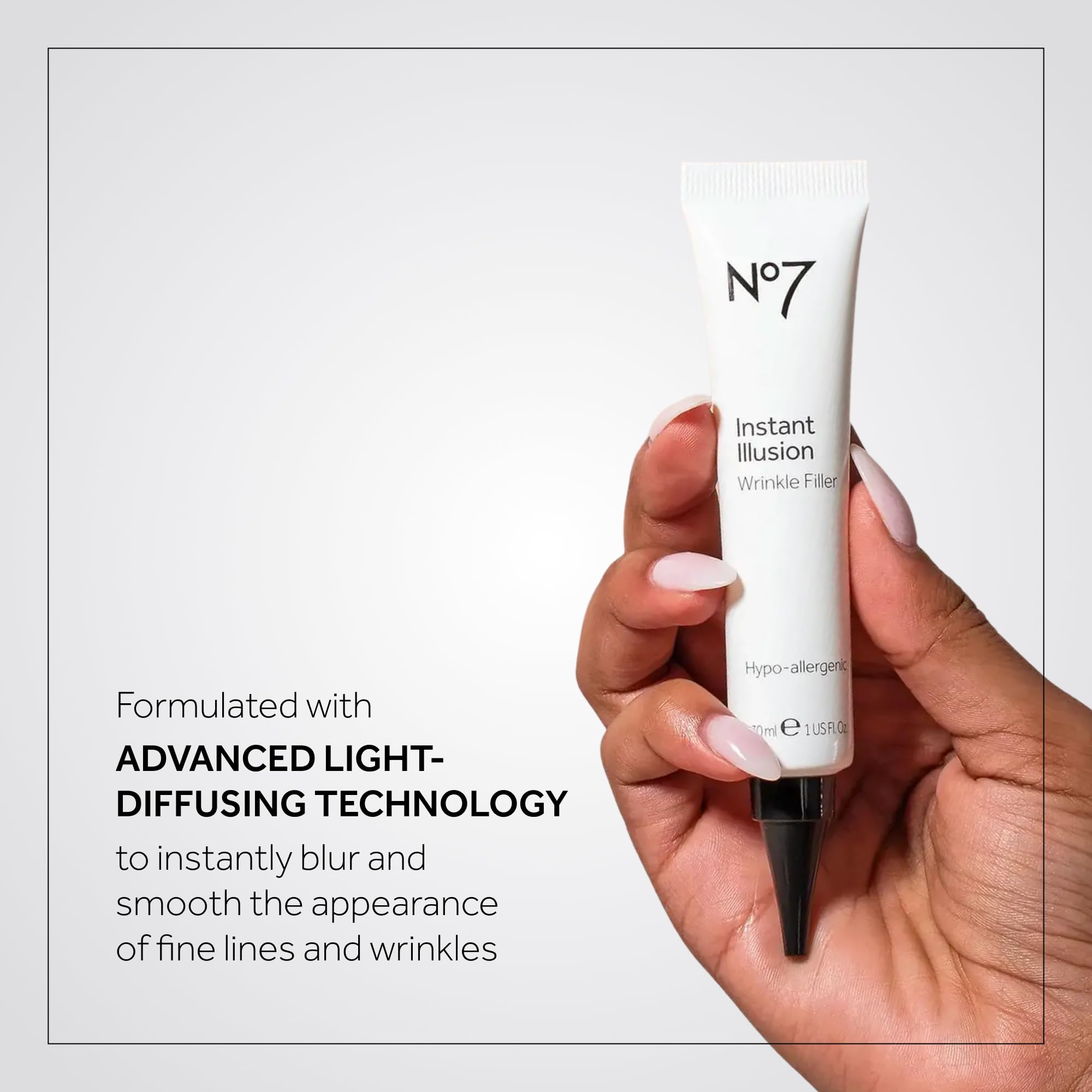 No7 label close-up showing clean formulation and ingredient transparency