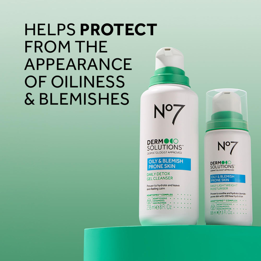 no7 label ingredients closeup showing ceramides and niacinamide