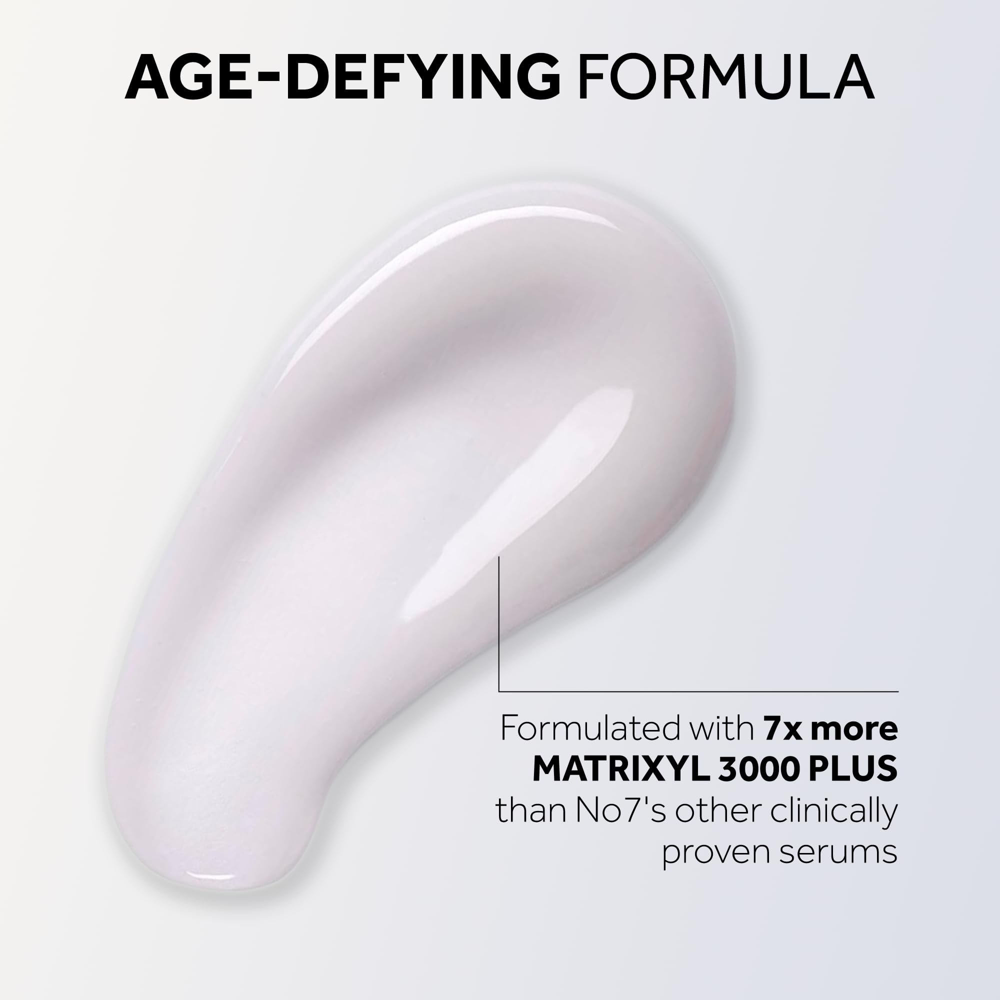 No7 Laboratories packaging swirl signals heritage and aging-skin care suitability.