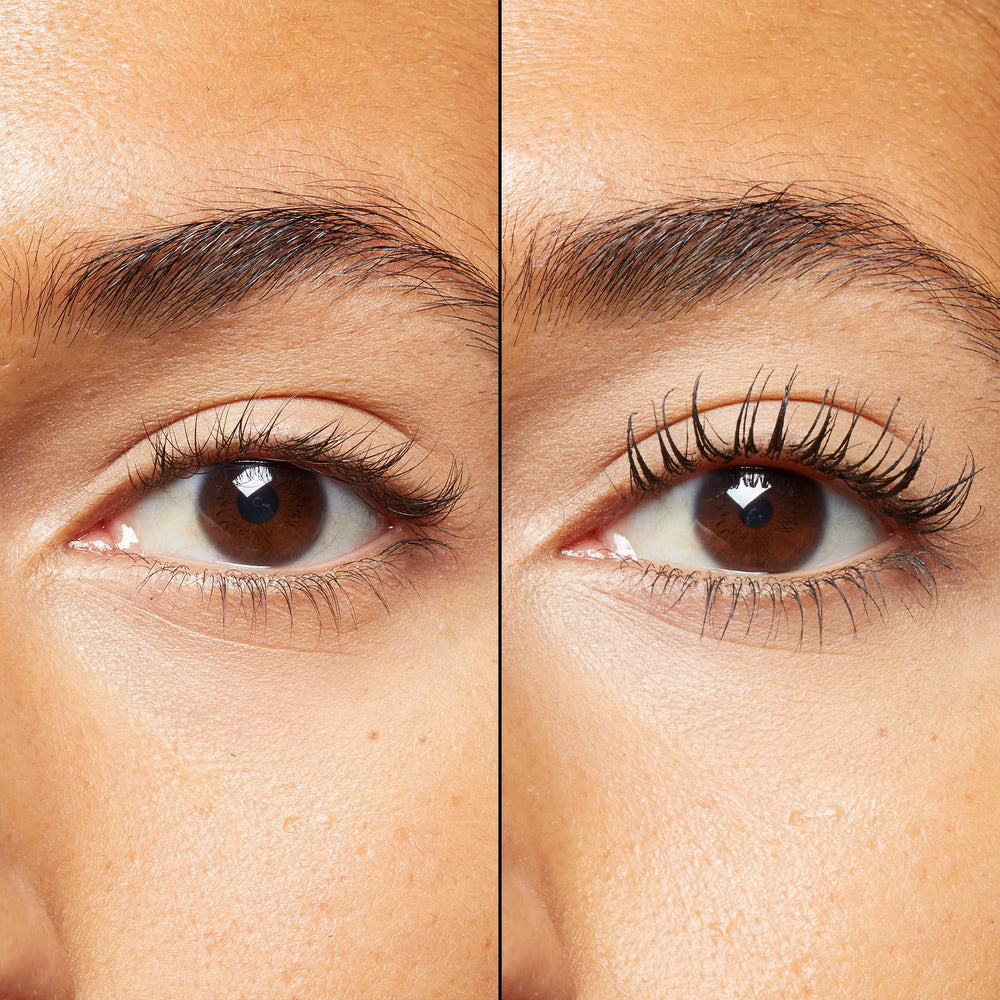 No7 oversized cone brush close-up demonstrating precise coverage and fuller lashes