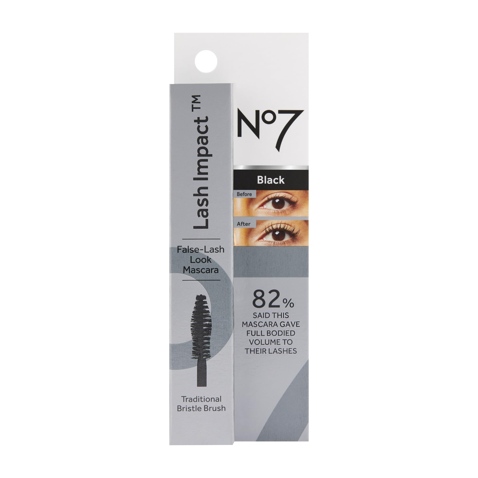 No7 tube next to coin for scale showing compact 7ml travel-friendly size
