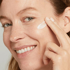 No7 Lift and Luminate hibiscus flower imagery associated with firming and brightening.