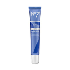 No7 Lift Luminate bottle with pump for brightening routine