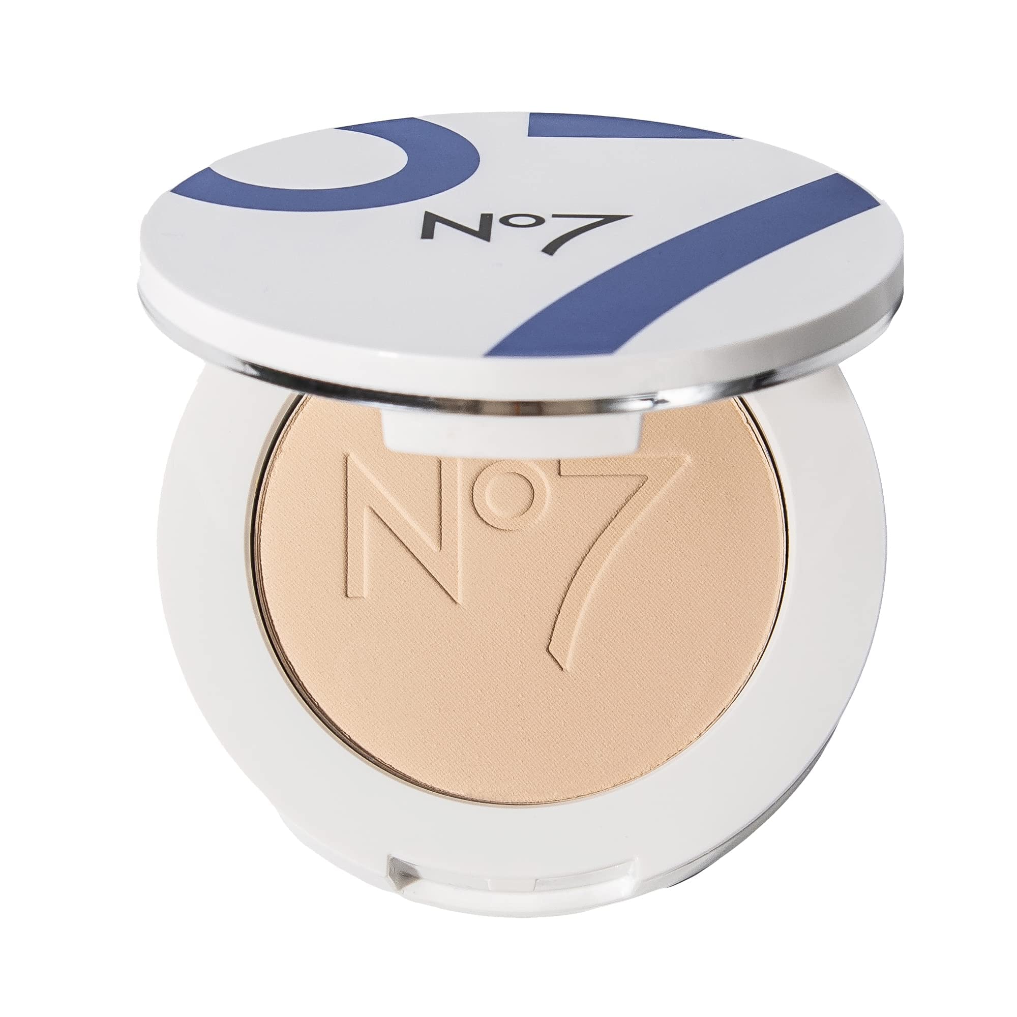 No7 Lift and Luminate powder compact with translucent finish for flawless makeup