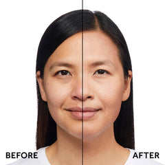 No7 foundation texture swirled to show dewy, blendable finish