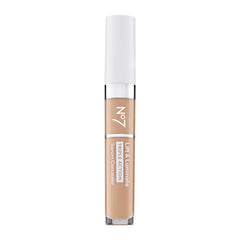 No7 Lift & Luminate concealer in Light Medium close-up showing brightening coverage