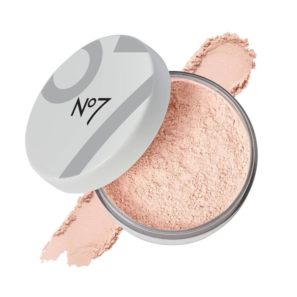 No7 front packaging showing jar and label, convenient travel-ready benefit