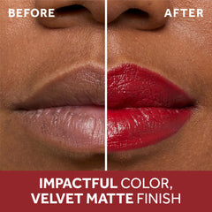 No7 texture close-up illustrating creamy matte finish and smooth application benefit
