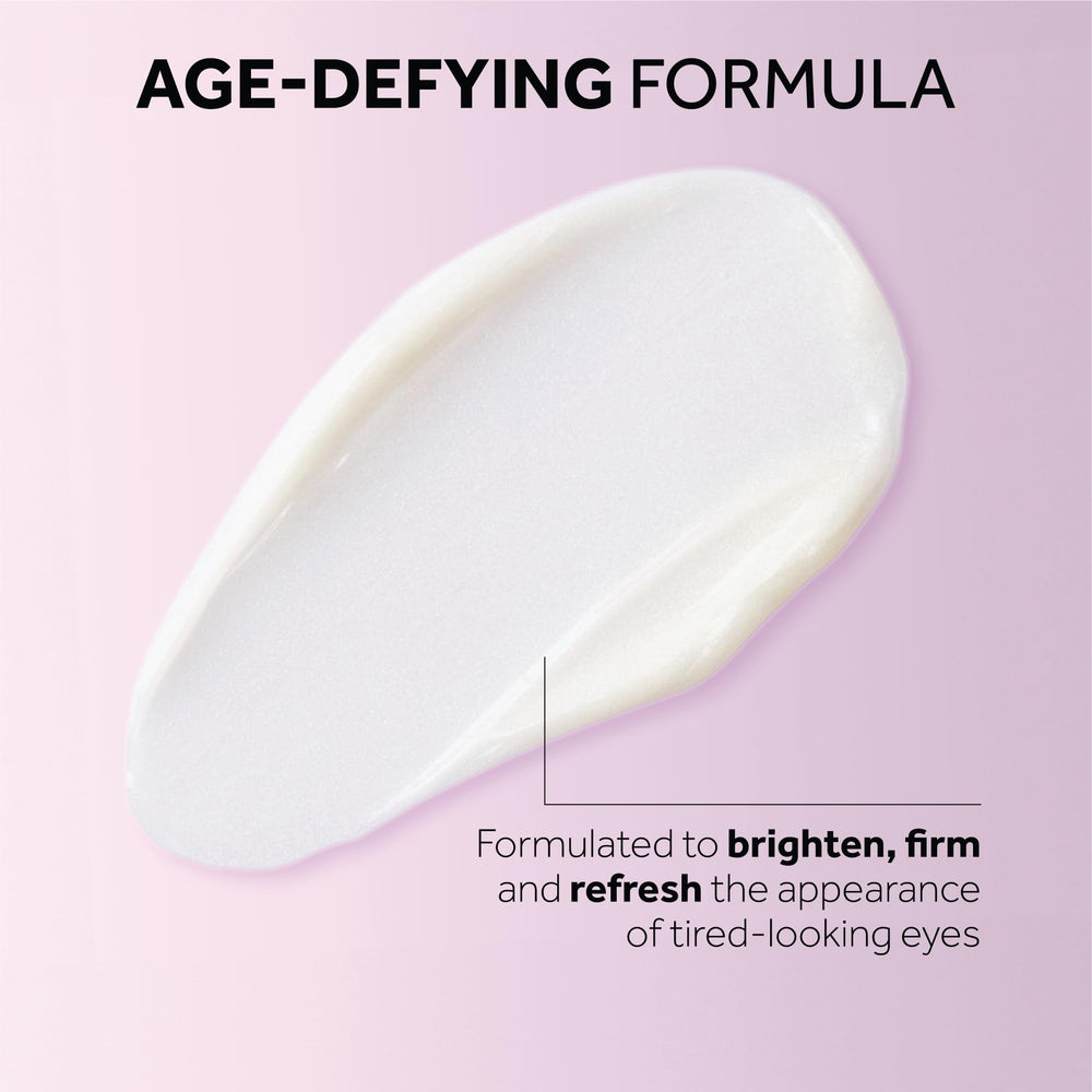No7 menopause skin tightening effect shown around the eyes for firmer look.
