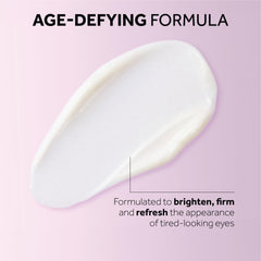 No7 menopause skin tightening effect shown around the eyes for firmer look.