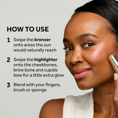No7 Pro Artist Color & Glow Blush Stick applies smoothly to cheeks and lips for natural glow.