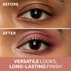 No7 open palette displaying four matte and shimmer shades for versatile looks