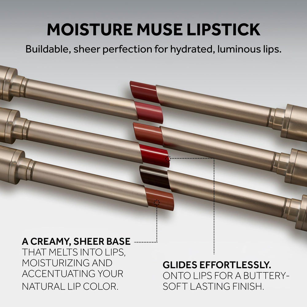 No7 texture swipe on skin illustrating buildable glossy color benefit