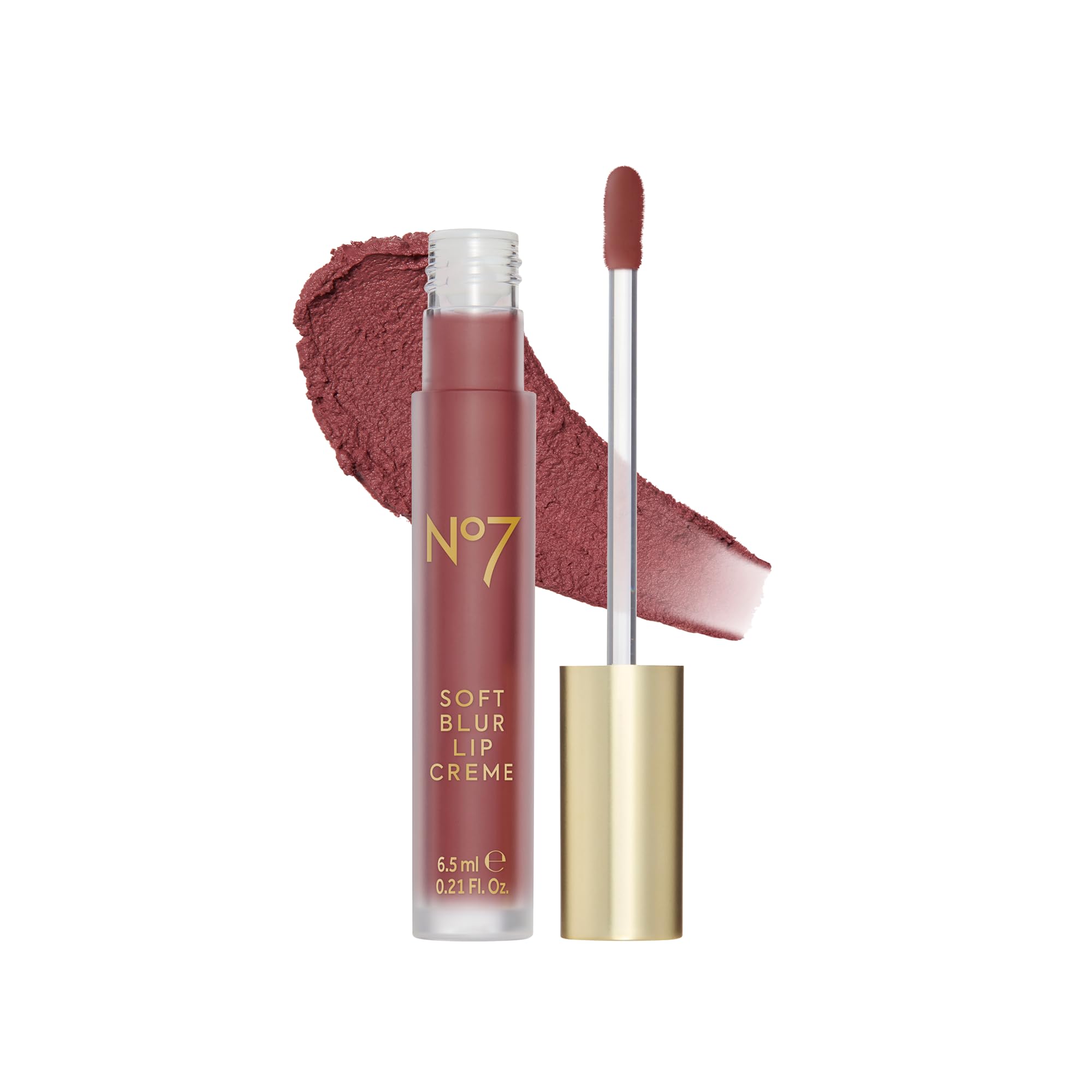 No7 front packaging showing tube and shade, clear product identity and ease