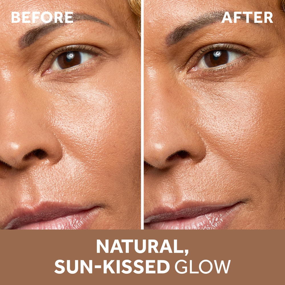 No7 Pro Artist Soft Glow Cream Bronzer texture swirl demonstrates blendable formula for natural warmth.