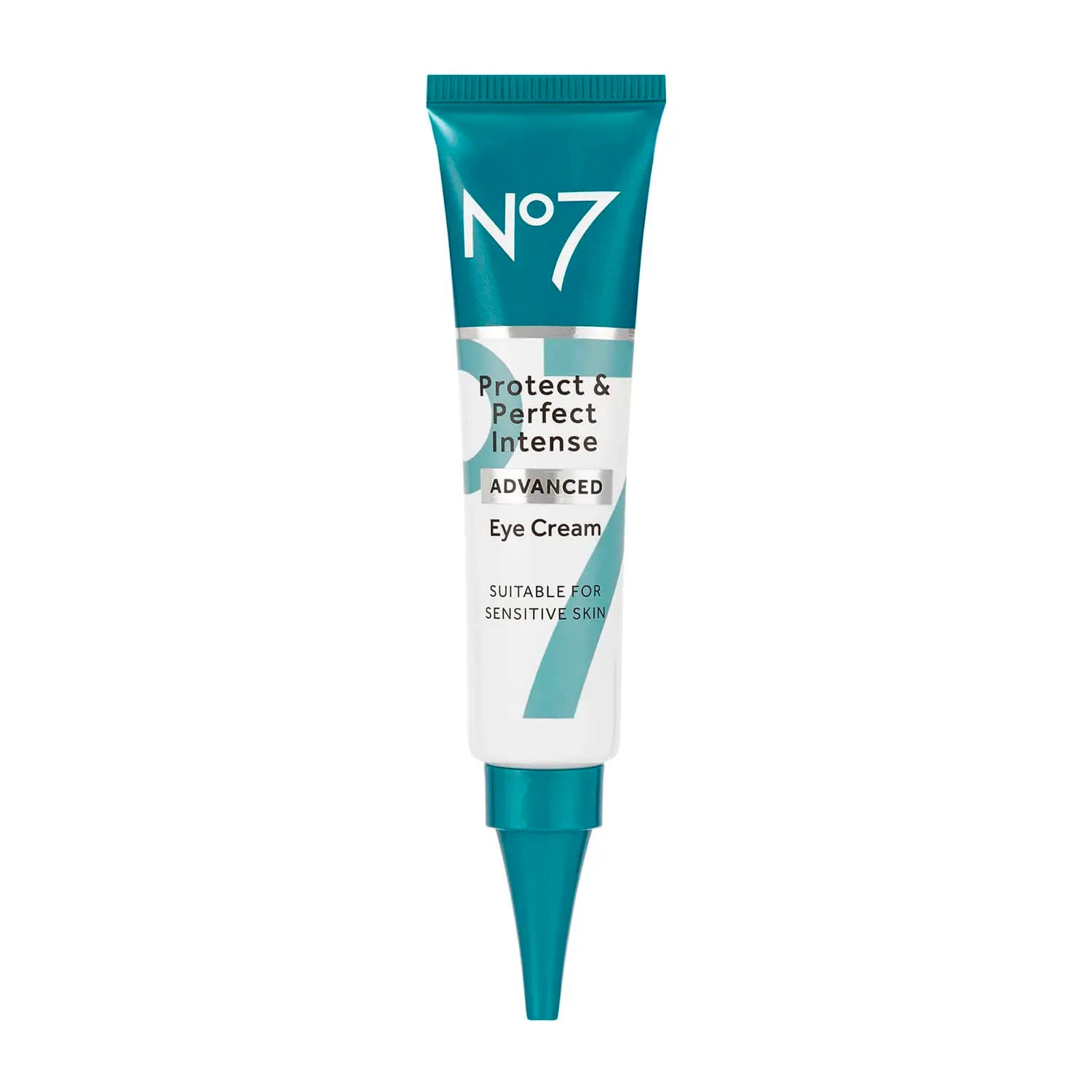 No7 Protect & Perfect Eye Cream jar closeup showing rich texture for under-eye hydration