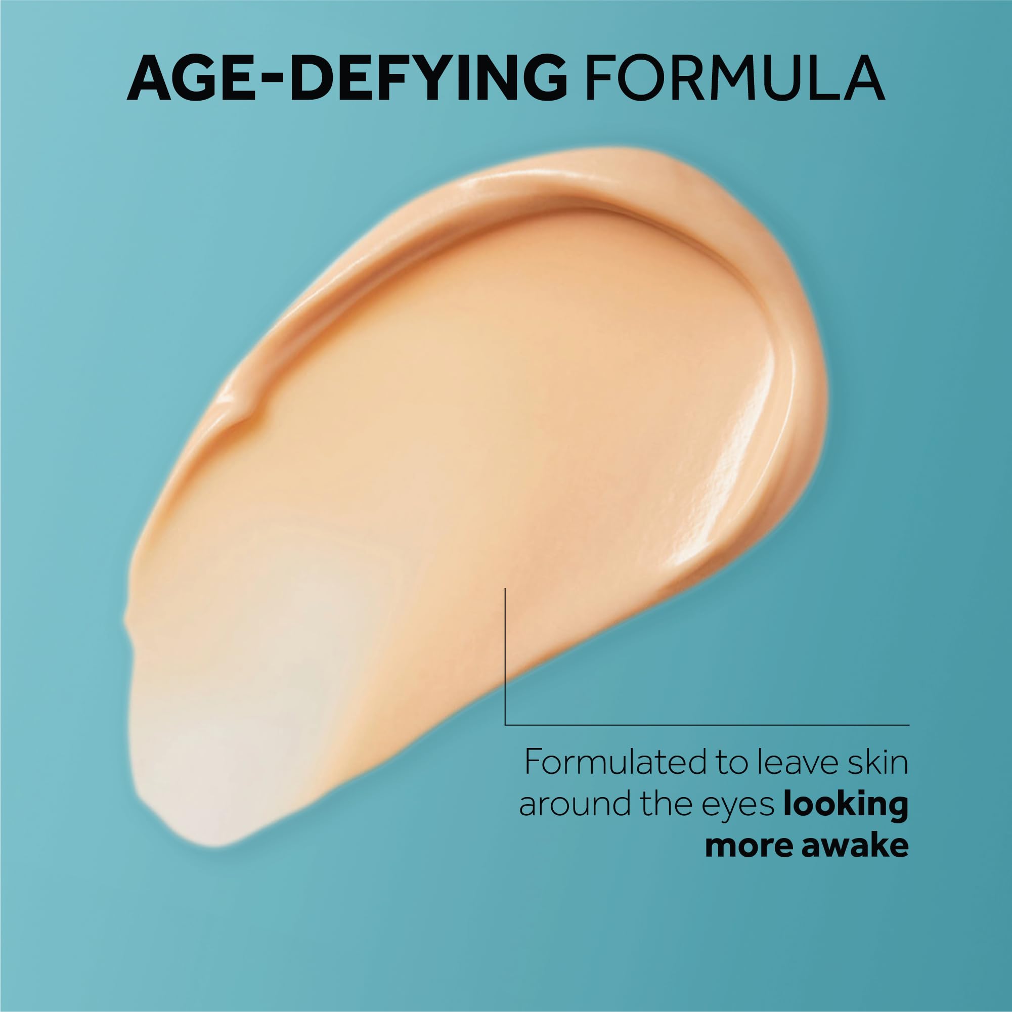 No7 Protect & Perfect Eye Cream radiance shot shows smoother, more awake under-eye area