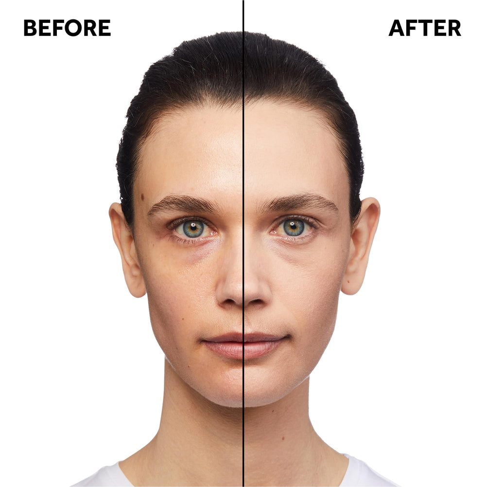 No7 Protect & Perfect foundation being applied on face for smooth base