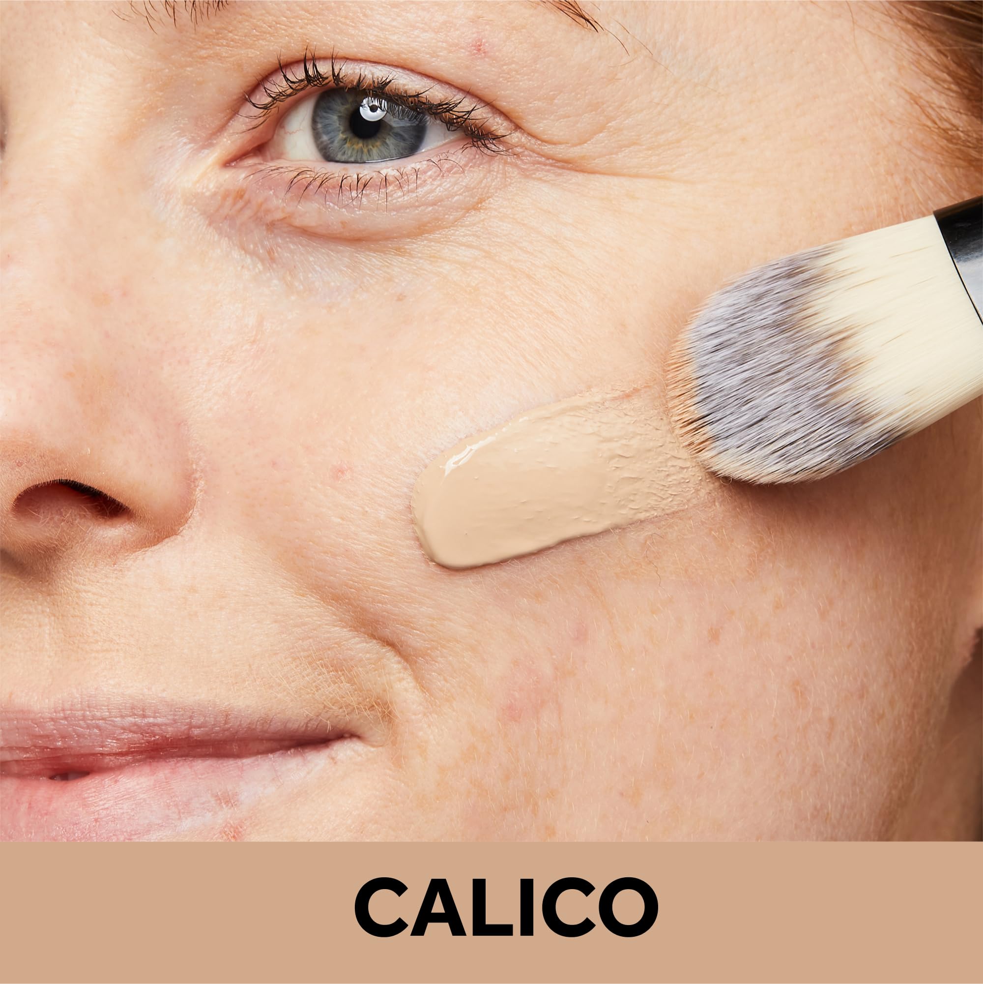 No7 Protect & Perfect calico shade swatches for true-skin match.