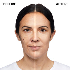 No7 Protect and Perfect Foundation liquid texture showing buildable coverage on skin