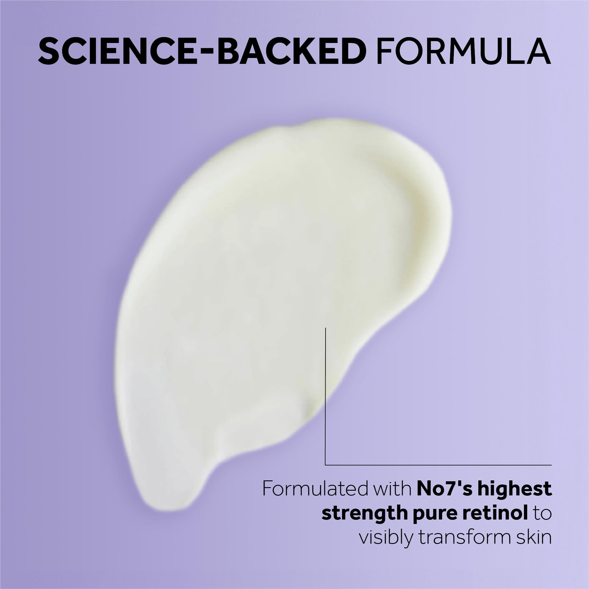 No7 Pure Retinol Night Concentrate on a nightly routine setup
