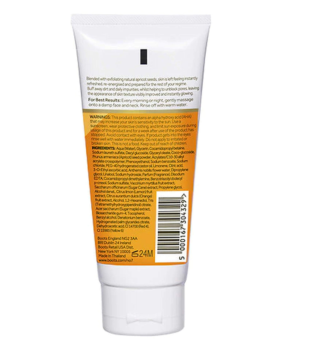 No7 Radiance Plus in bathroom routine beside towel showing fresh cleanse and prep benefit