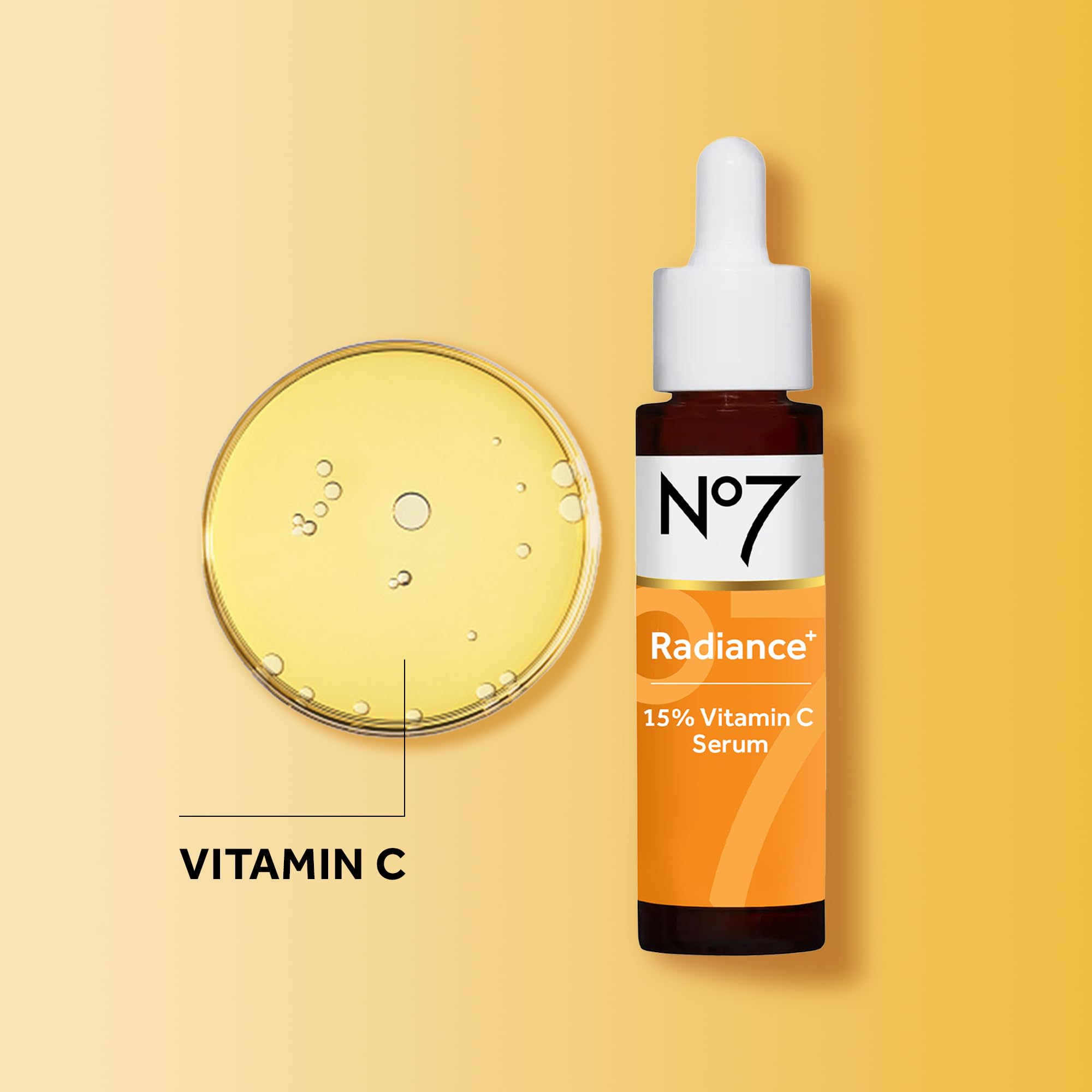 No7 Radiance+ serum targets uneven skin tone with brightening action