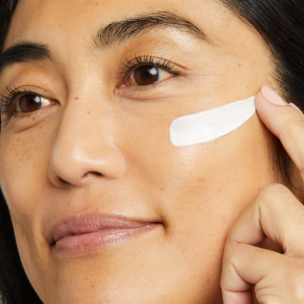 No7 Restore & Renew hyaluronic acid boost closeup for hydration and plumpness.