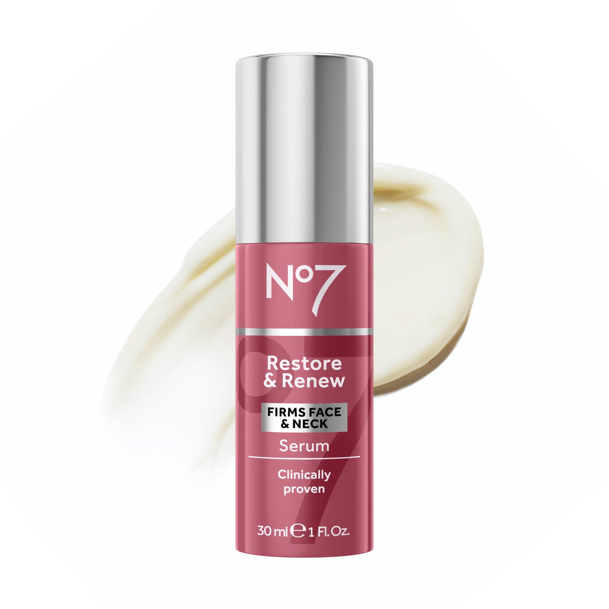 No7 front packaging showing bottle and label for clear product identity and trust