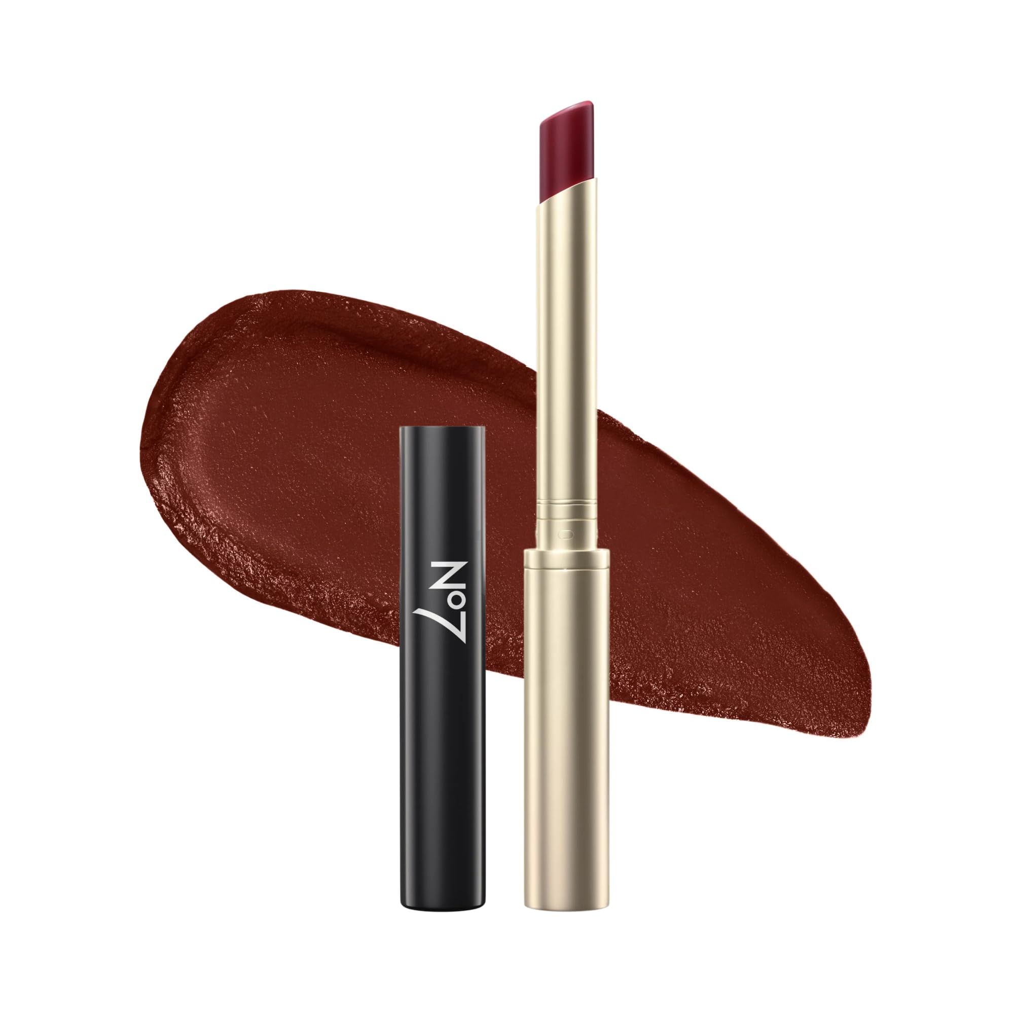 No7 front packaging showing Ruby Reverie and compact design benefit