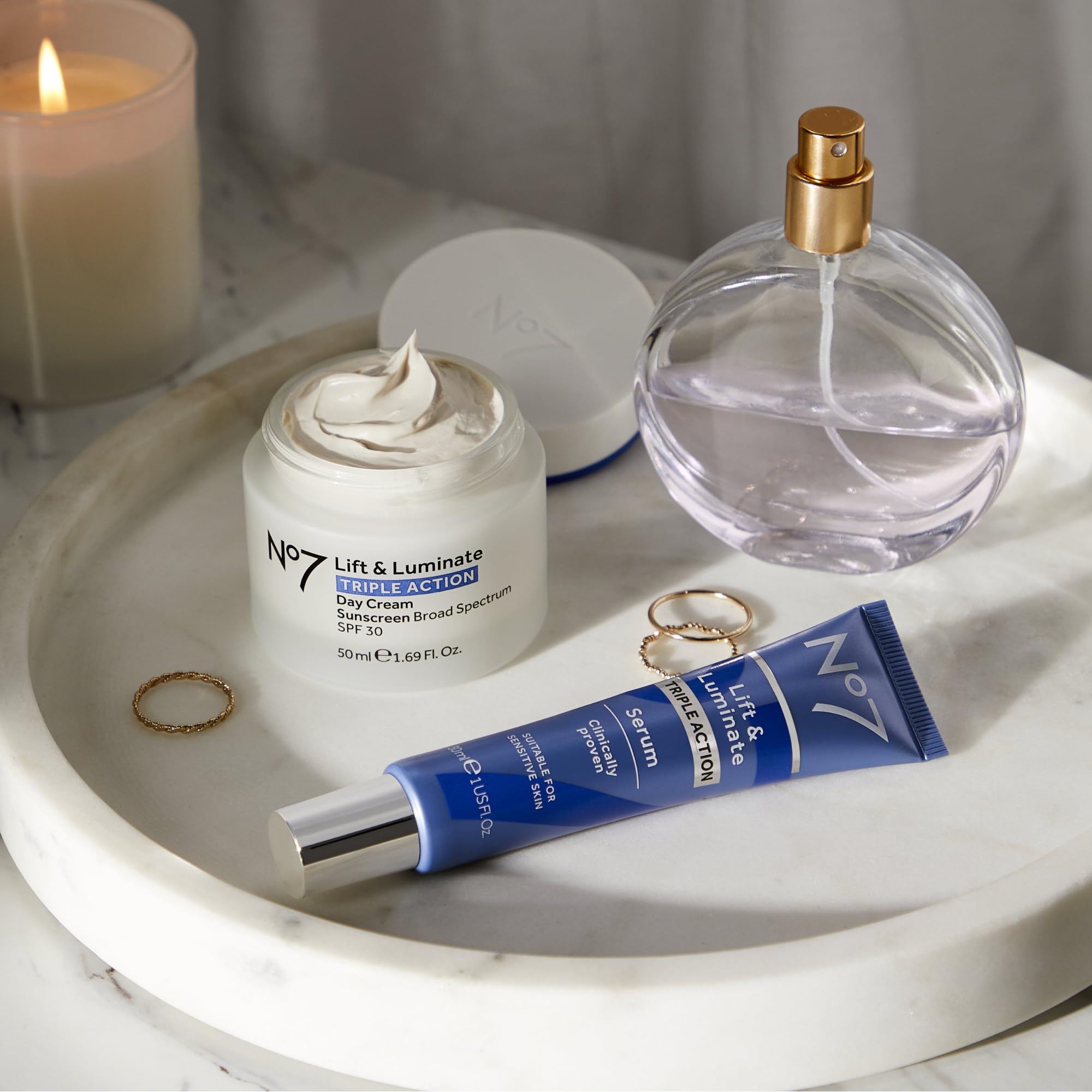 No7 Serum absorbs quickly for daytime or nighttime routine