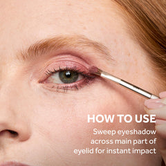 No7 shimmer texture close-up highlighting smooth finish and luminous payoff