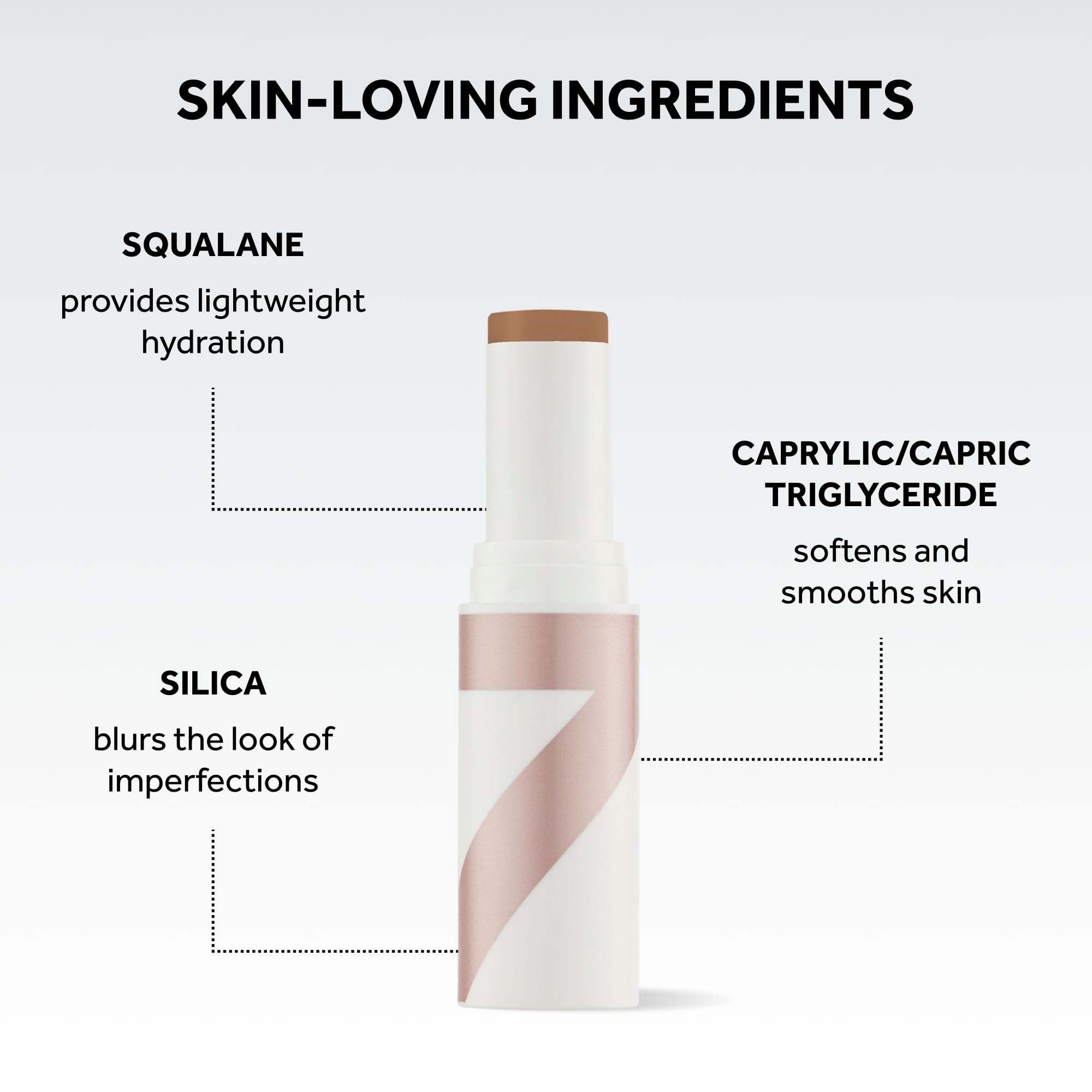 No7 blended swatches on arm showing Deeply Bronze coverage and seamless finish