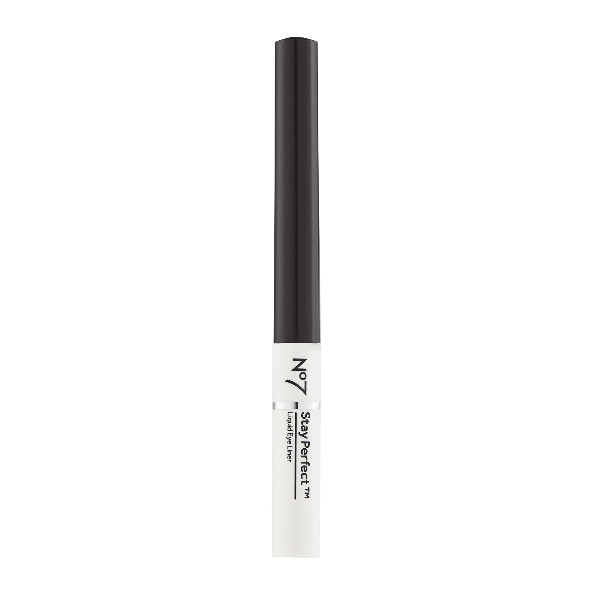 No7 Stay Perfect front packaging showing slim black liner for travel-ready precision