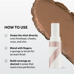 No7 stick with cap and label visible for brand recognition and travel-ready convenience